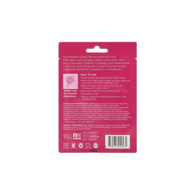 Andalou Naturals Instant Hydration Hydro Serum Facial Mask, 18ml
