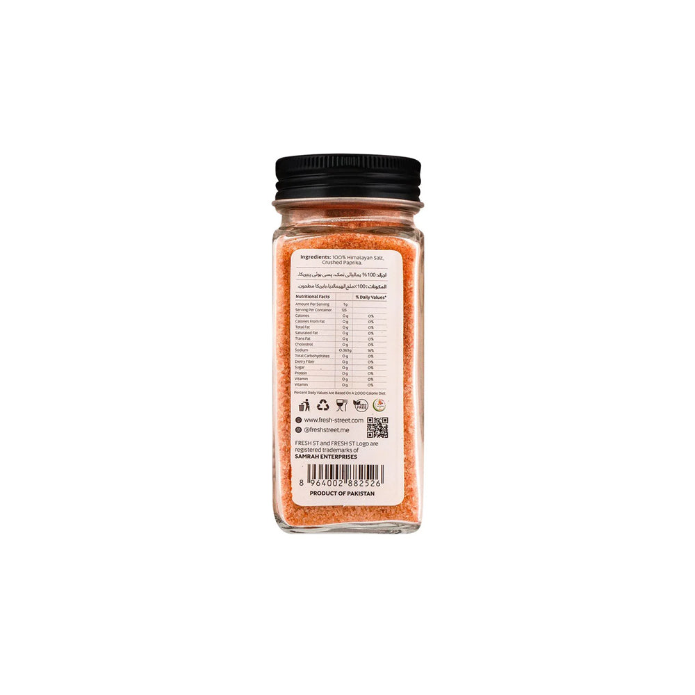 Fresh Street Himalayan Pink Salt, Paprika, 125g