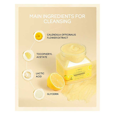Laikou Lemon Exfoliating Body Scrub  350g  LK83472A