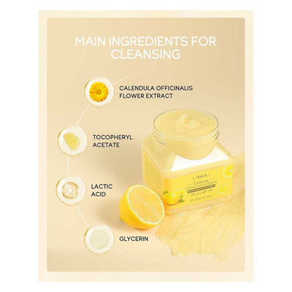 Laikou Lemon Exfoliating Body Scrub  350g  LK83472A