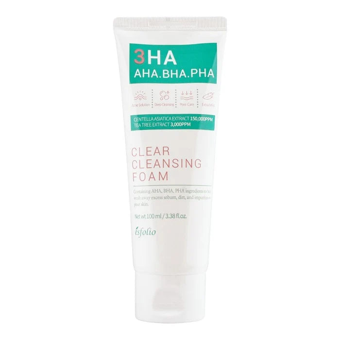 Esfolio 3HA Clear Cleansing Foam