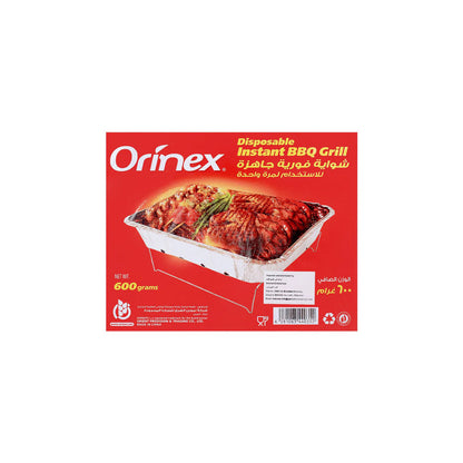 Orinex Disposable Instant BBQ Grill, 600g