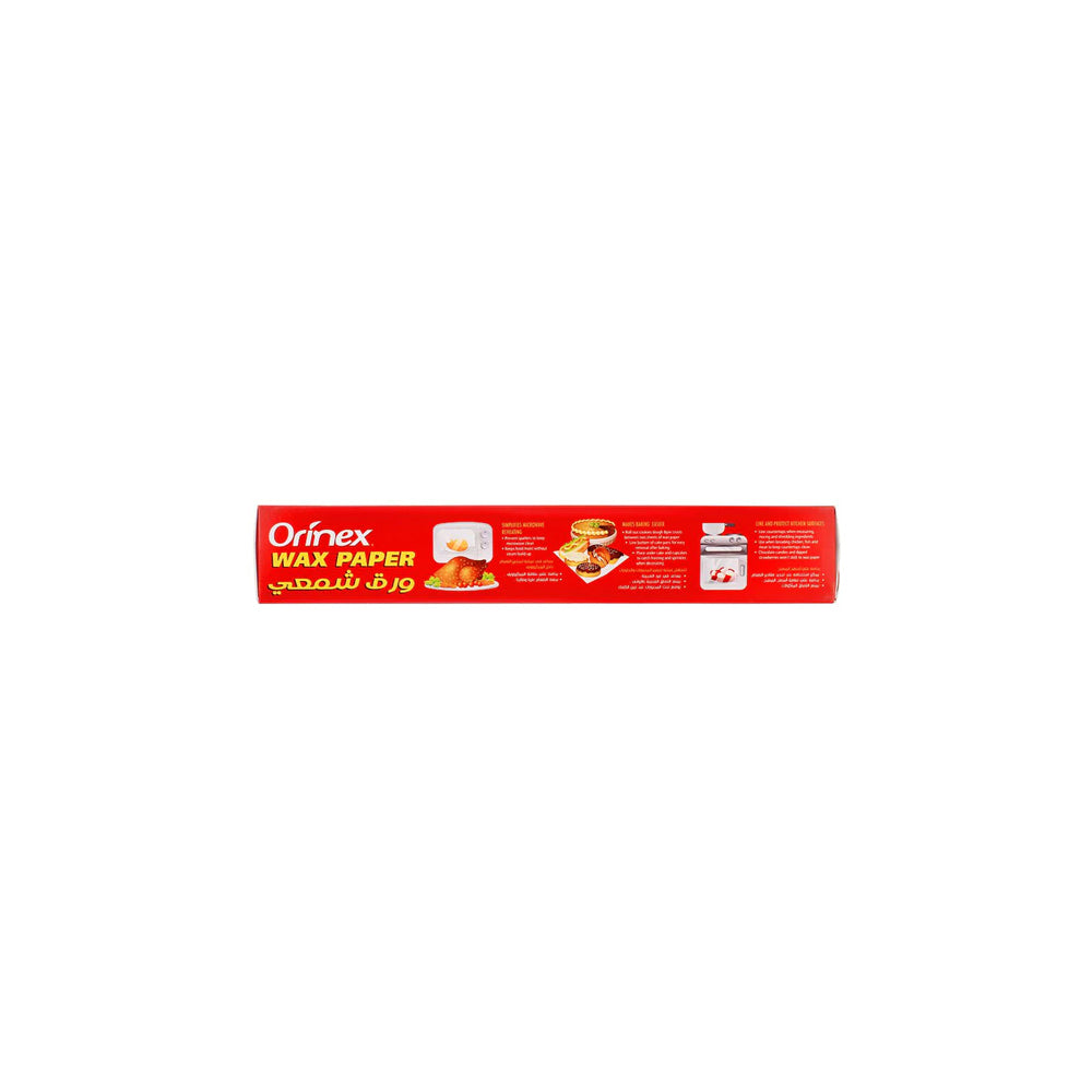 Orinex Wax Paper, 76 SQFT, 23.3m x 302mm