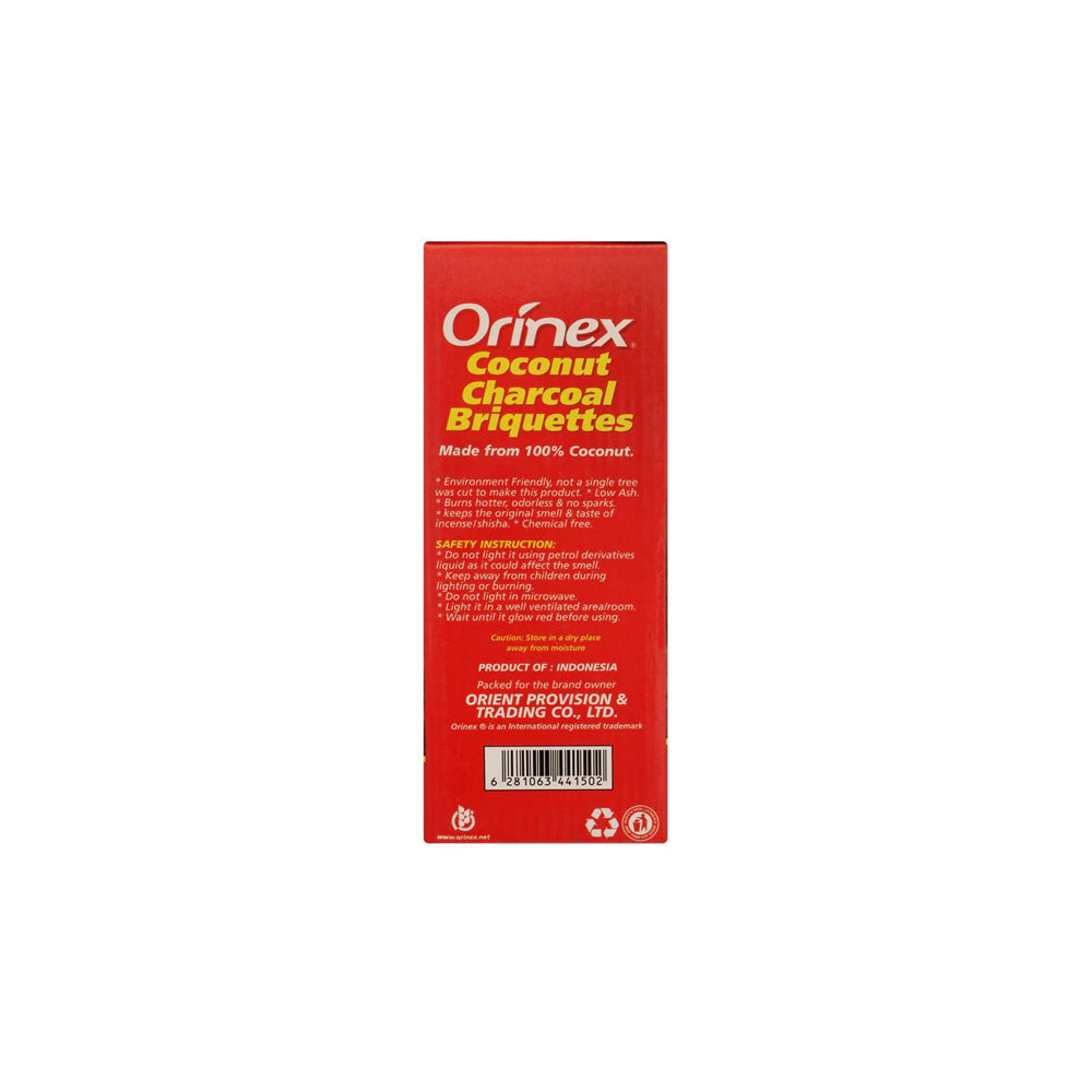 Orinex Coconut Charcoal Briquettes, 96-Pack