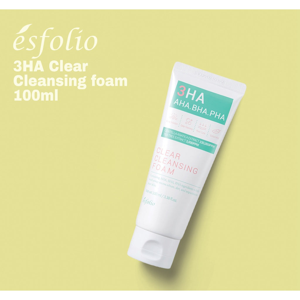 Esfolio 3HA Clear Cleansing Foam