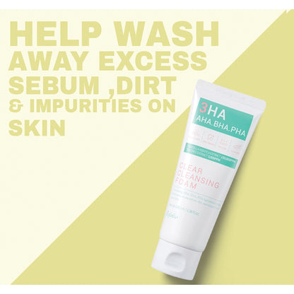 Esfolio 3HA Clear Cleansing Foam
