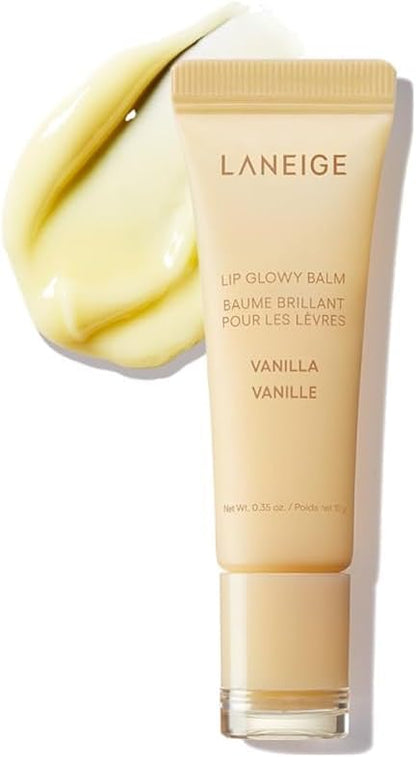 Laneige Vanilla Lip Glowy Balm, Shea Butter & Murumuru Butter, 10g