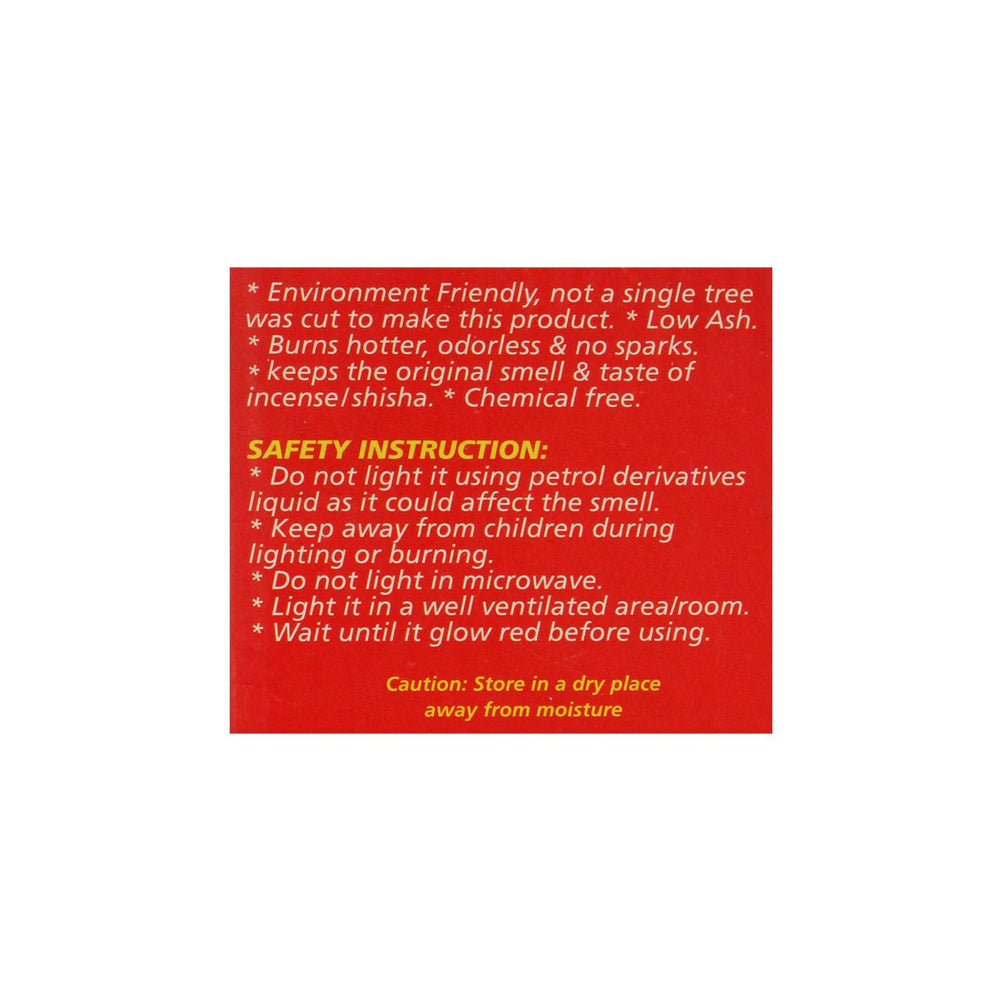 Orinex Coconut Charcoal Briquettes, 96-Pack