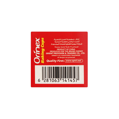 Orinex Baking Cups, Deco, 100-Pack