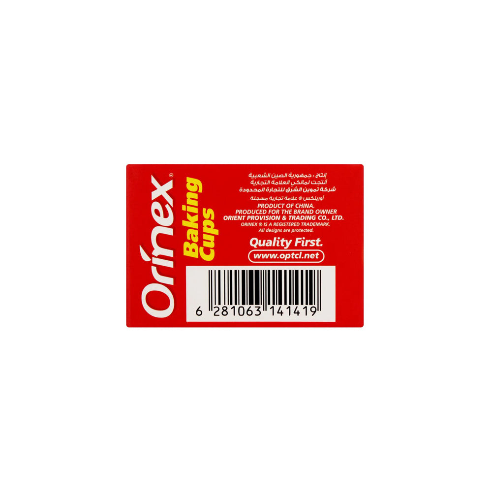 Orinex Baking Cups, Party, 54-Pack