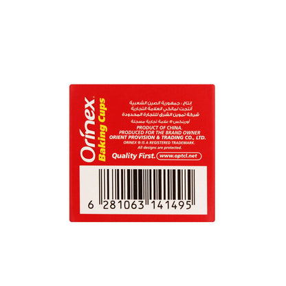 Orinex Baking Cups, Bronzy, 100-Pack