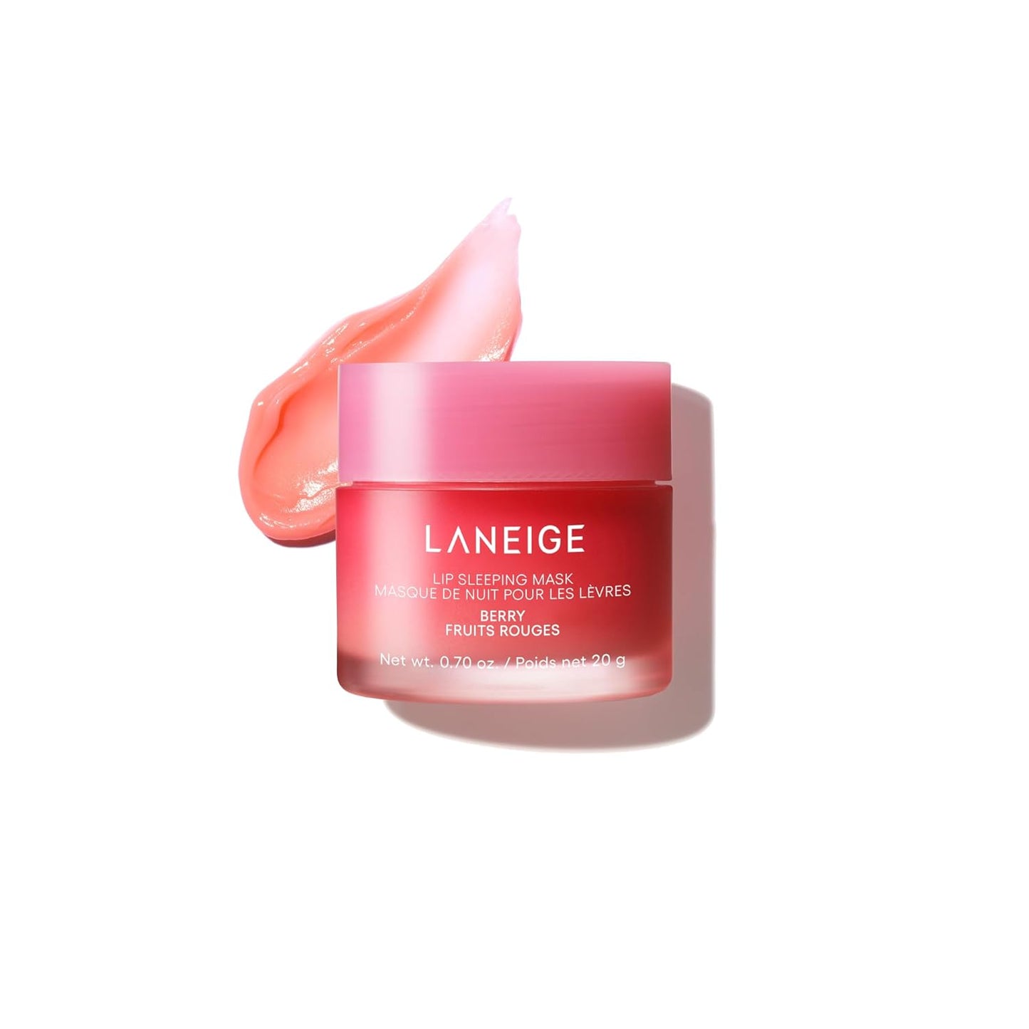 Laneige Berry Lip Sleeping Mask, Shea Butter, Vitamin C, 20g