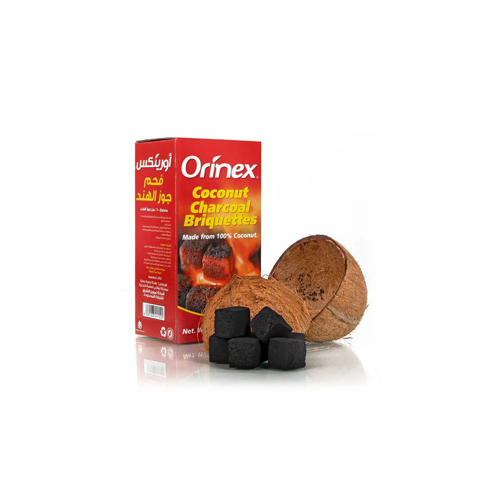 Orinex Coconut Charcoal Briquettes, 96-Pack