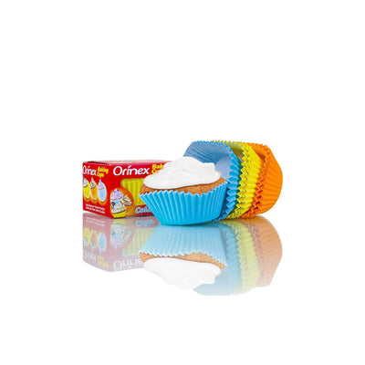 Orinex Baking Cups, Color, 54-Pack