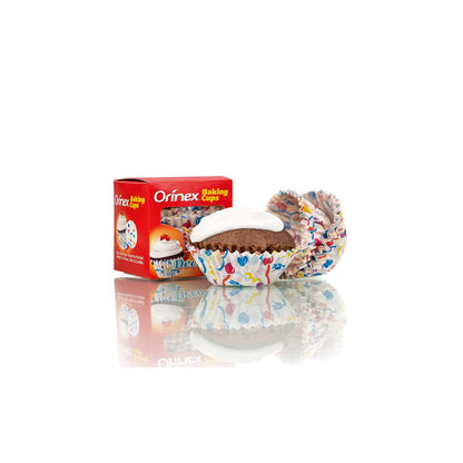 Orinex Baking Cups, Deco, 100-Pack