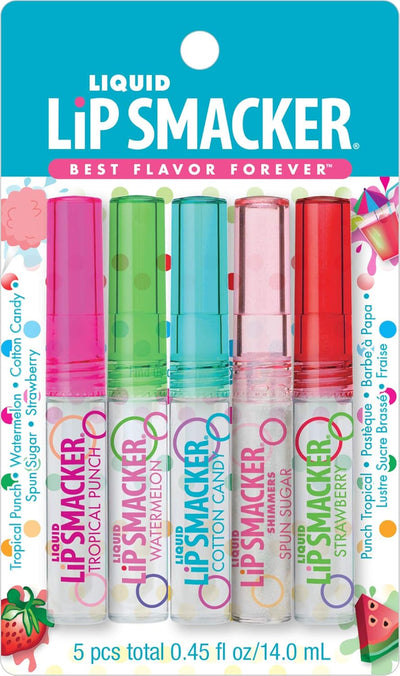 Lip Smacker Friendship Liquid Lip Gloss Party Pack, 5 Pcs, 14ml