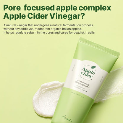 Ariul Apple Cider PH Balancing Cleansing Foam, 150ml