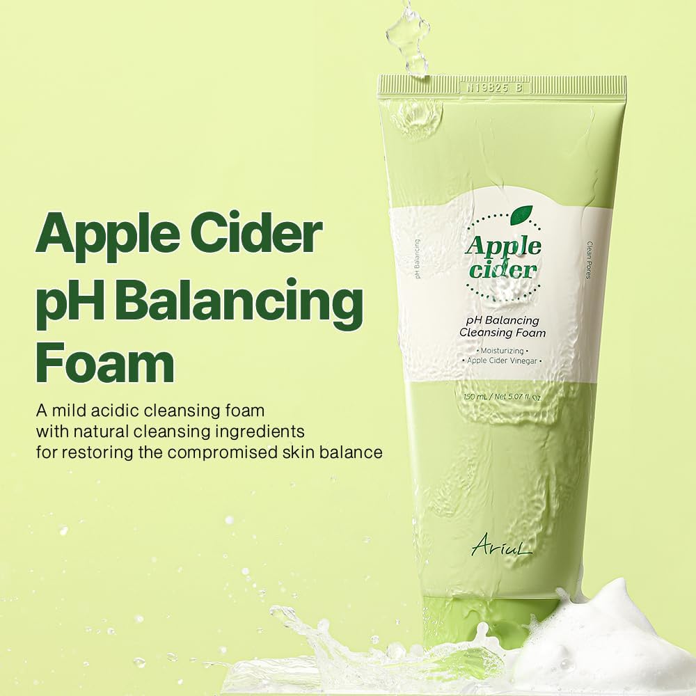 Ariul Apple Cider PH Balancing Cleansing Foam, 150ml