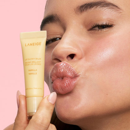 Laneige Vanilla Lip Glowy Balm, Shea Butter & Murumuru Butter, 10g