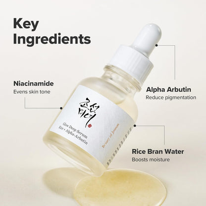 Beauty of Joseon Glow Deep Serum : Rice + Alpha Arbutin 30ml