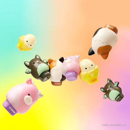 Lip Smacker Squishmallows Moisturizing Lip Balm, Hydrates &amp; Smooths – Junie, Banana,  7.4g
