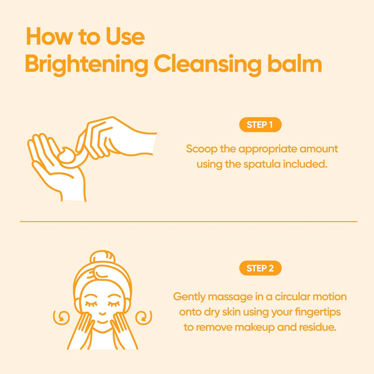 Banila CO Clean It Zero Mandarin-C Brightening Cleansing Balm, Jojoba Oil, For Uneven Skintone, 100ml