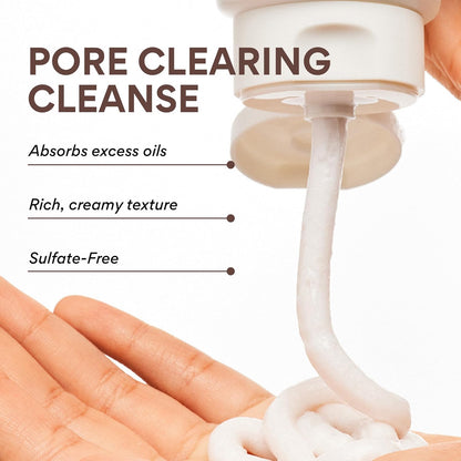Innisfree Volcanic BHA Pore Cleansing Foam, Glycolid + Salicylic Acid, Paraben & Sulfates Free, For Combination & Oily, 150g