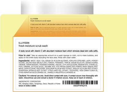 ILLIYOON Fresh Moisture Body Wash 500ml