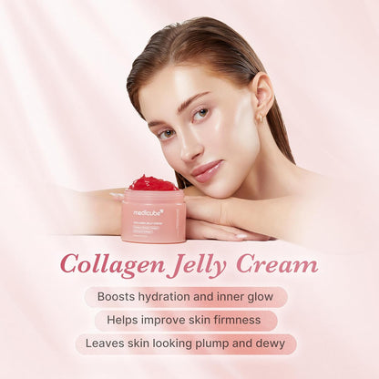 Medicube Collagen Jelly Cream, Niacinamide, Vitamin B3, For All Types Of Skin, 110ml
