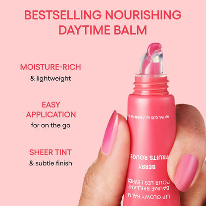 Laneige Gummy Bear Lip Glowy Balm, Shea Butter, Murumuru Butter, For All Types Of Skin, 10g
