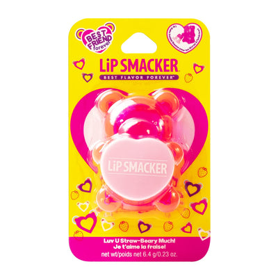 Lip Smacker Luv U Straw-Beary Much! Lip Balm, Strawberry, 6.4g