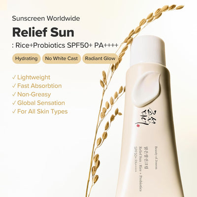 Beauty of Joseon Relief Sun : Rice + Probiotics 50ml