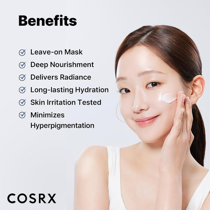COSRX Ultimate Nourishing Rice Overnight Spa Mask, Paraben Free, Niacinamide, Rice Extract, For All Types Of Skin, 60ml