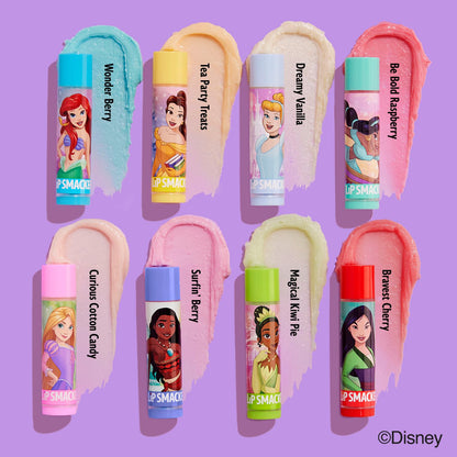 Lip Smacker Disney Princess Flavored Lip Balm Party Pack, 8 Pcs, 32.0g