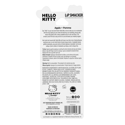 Lip Smacker Hello Kitty So Jelly Lip &amp; Cheek Tint, Moisturizing Sheer &amp; Buildable Color - Apple, 7.6g
