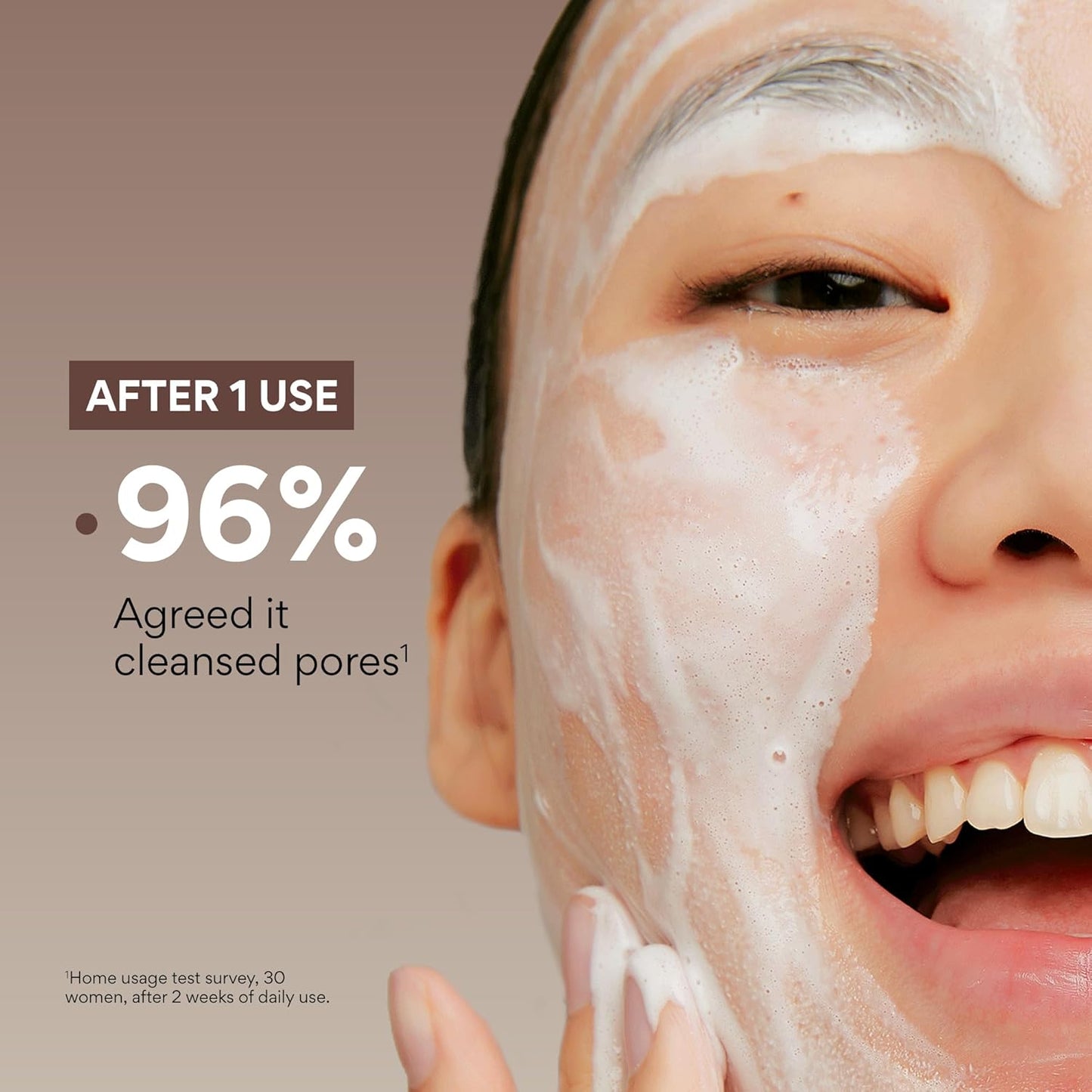 Innisfree Volcanic BHA Pore Cleansing Foam, Glycolid + Salicylic Acid, Paraben & Sulfates Free, For Combination & Oily, 150g