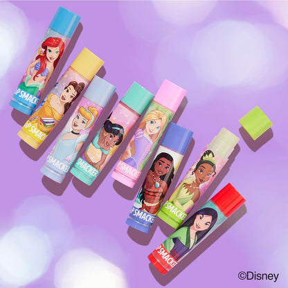Lip Smacker Disney Princess Flavored Lip Balm Party Pack, 8 Pcs, 32.0g