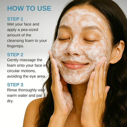 Esfolio Rose Cleansing Foam  150g