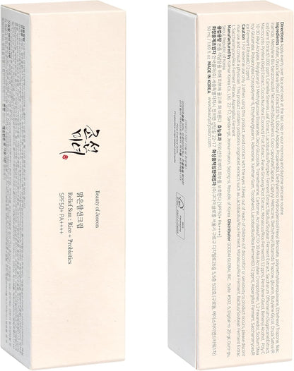 Beauty of Joseon Relief Sun : Rice + Probiotics 50ml