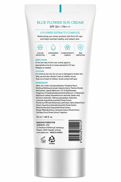 Esfolio Blue Flower Sun Cream