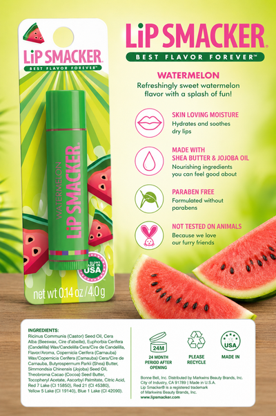 Lip Smacker Watermelon Lip Balm, 4g