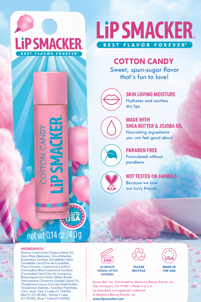 Lip Smacker Cotton Candy Lip Balm, 4g