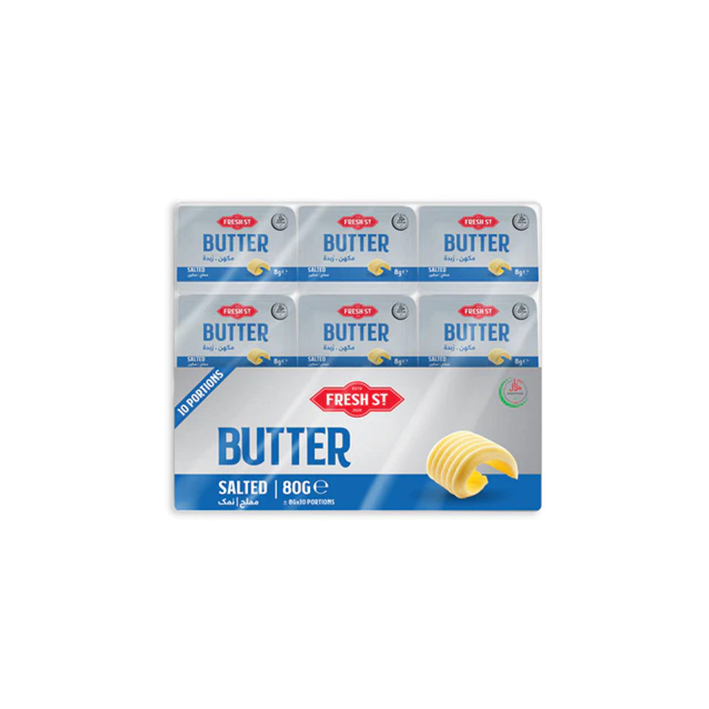 Fresh St  Butter Salted 08Gm X 10