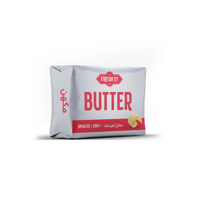 Fresh St Butter Unsalted 200Gm