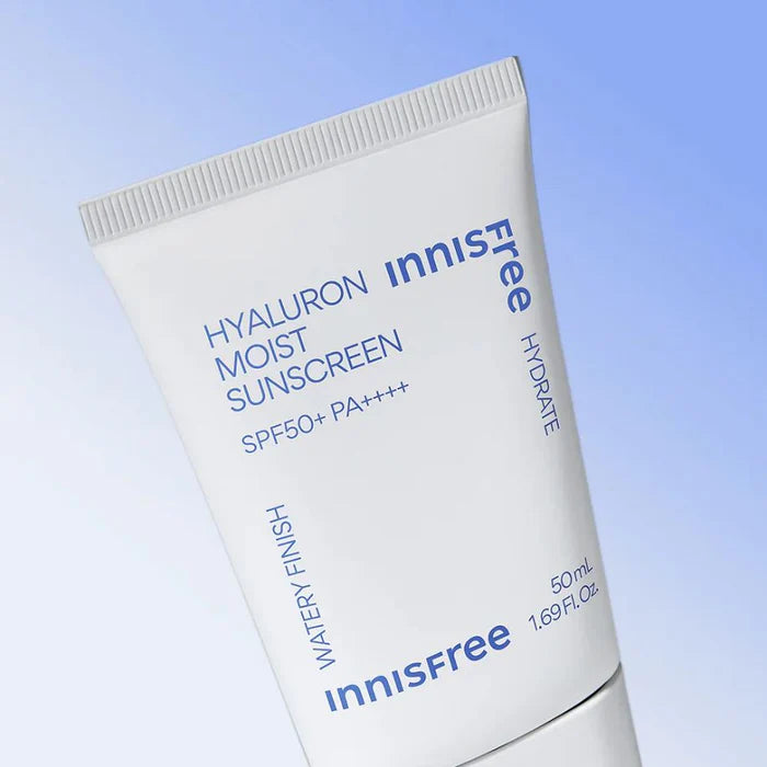 Innisfree Hyaluron Moist Sunscreen, SPF50+ PA+++ For Sensitive Skin, 50ml