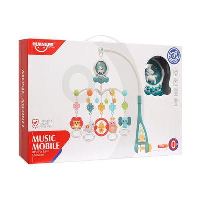 Huanger Unicorn Music Mobile, With Light & Music, 0m+, HE0311