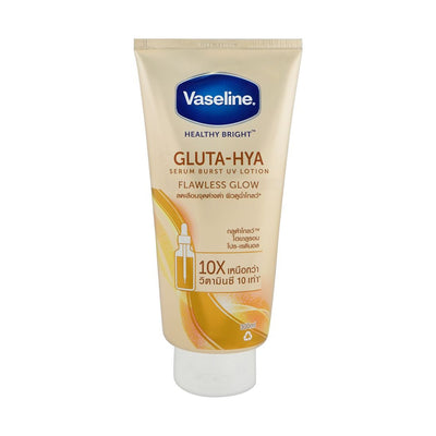 Vaseline Healthy Bright Gluta-Hya Flawless Glow Serum Burst UV Lotion  300ml