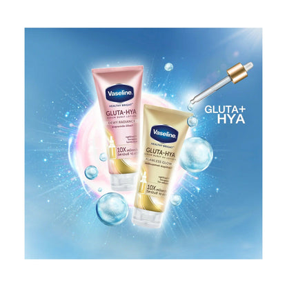 Vaseline Healthy Bright Gluta-Hya Dewy Radiance Serum Burst Lotion  300ml