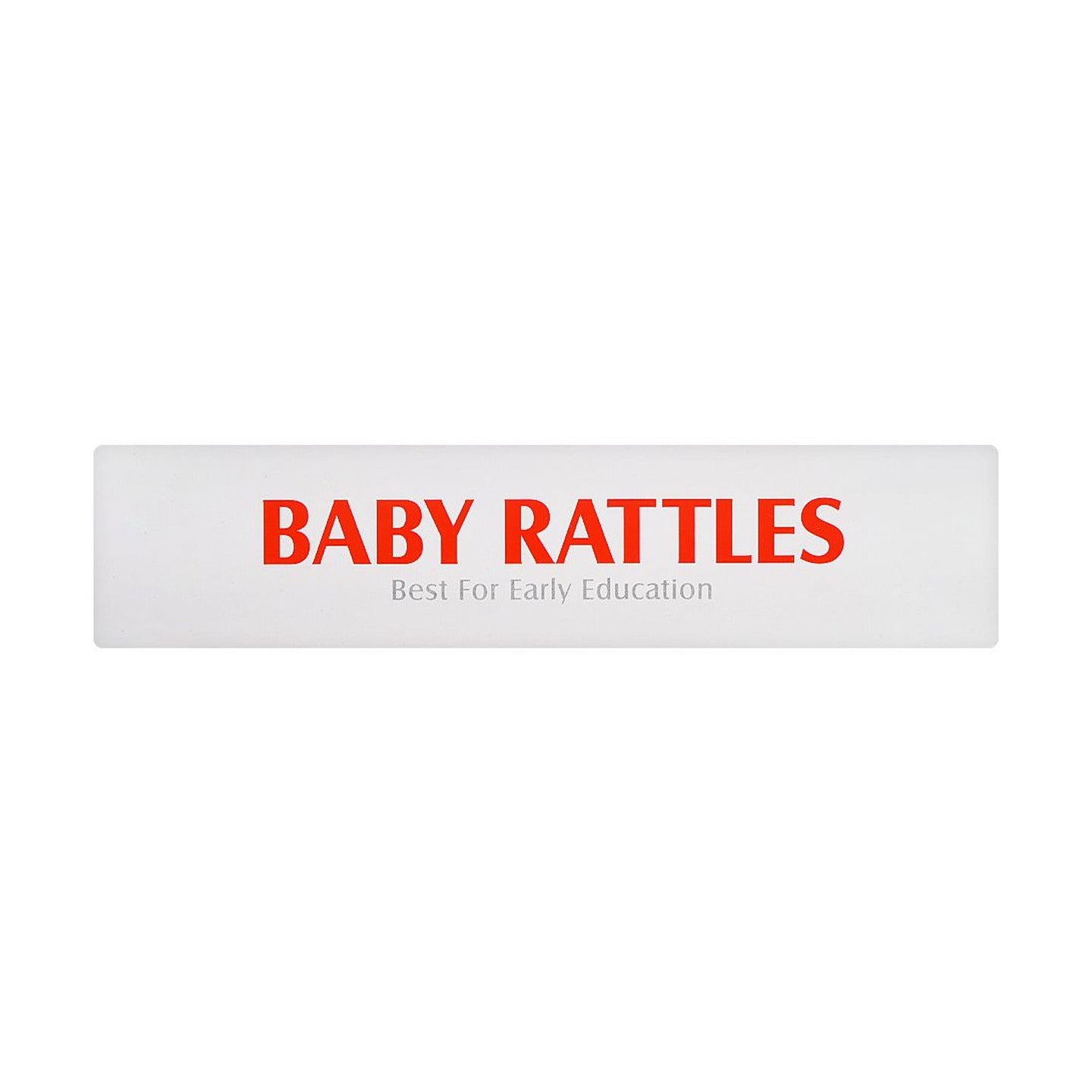 Huanger Baby Rattles, 6-Pack, For 0m+, HE0124