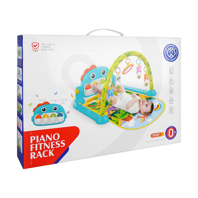 Huanger Dinosaur Piano Fitness Rack With Light & Music, For 0m+, HE0643
